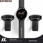 Ремешок Glaxy 4 Classic 46 мм 42 мм, браслет из углеродного волокна с узором Smartwtch, 22 мм 20 мм для Samsung Watch 4 44 мм 40 мм