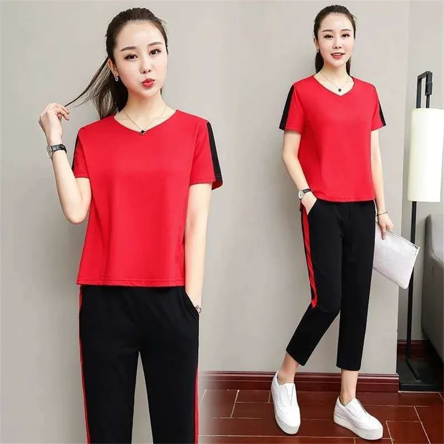 

2020 Long Sleeve Sweat casual high Female Suit
