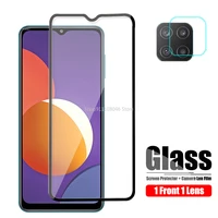 screen protection glass for samsung galaxy m12 protective glass on for samsung m 12 2021 camera len protector tempered film