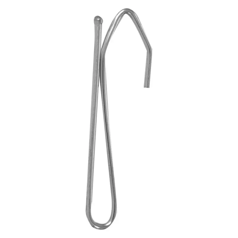Single Pinch Window Treatment Metal Pleat Drapes Curtain Hooks - Silver Tone (20-Piece) | Дом и сад