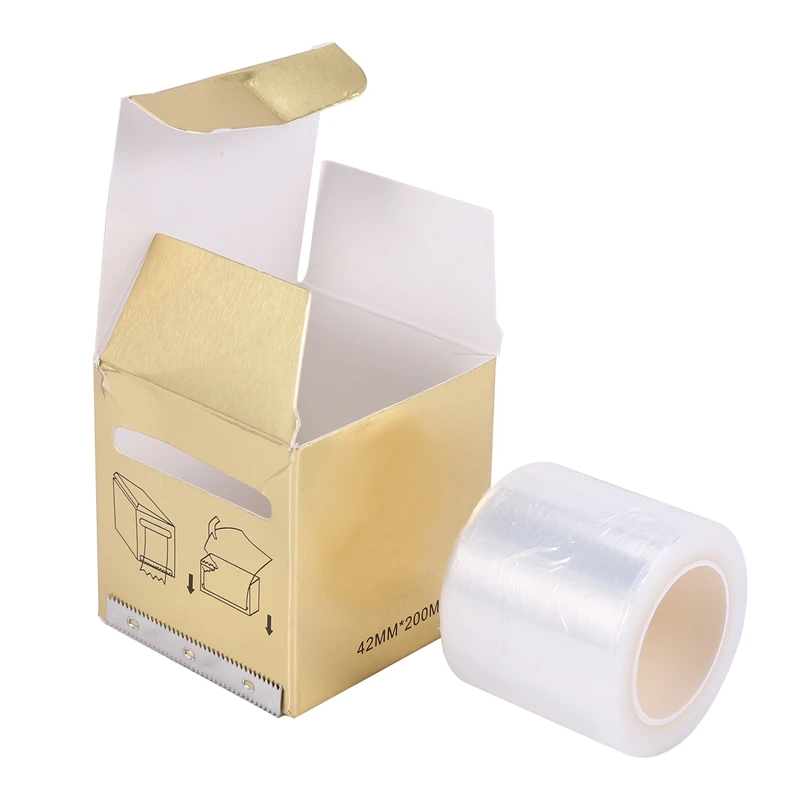 

1x Semi Permanent Tattoo Embroidery Barrier Film Clear Masking Film