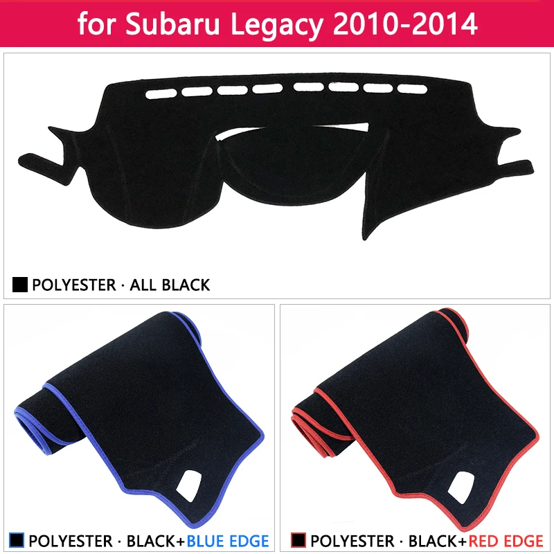 Для Subaru Legacy 2010 2011 2012 2013 2014 анти скольжения мат приборной панели ковровые покрытия