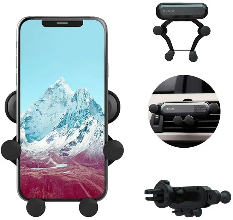 1 шт. Автомобильный держатель для телефона крепление на вентиляционное отверстие