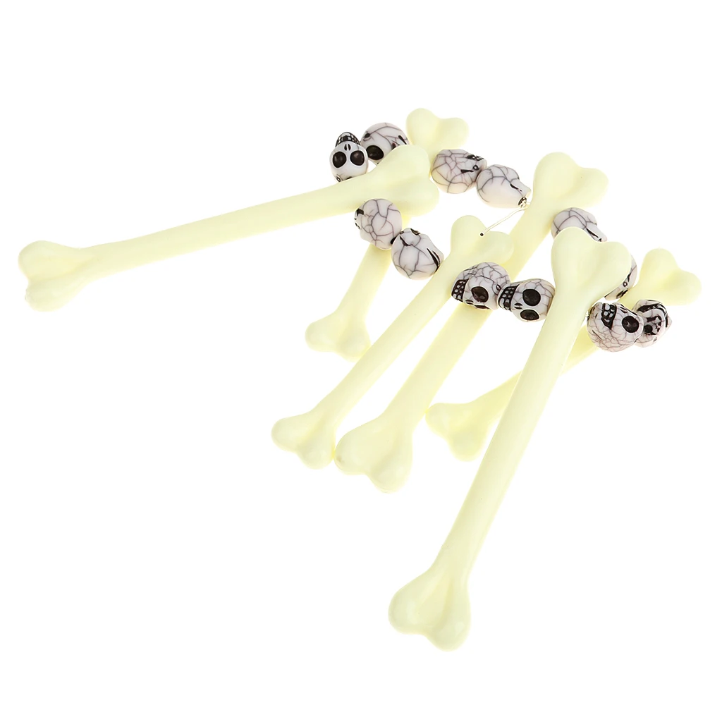 Индийский кости череп браслет из бисера Навахо бижутерия | Украшения и