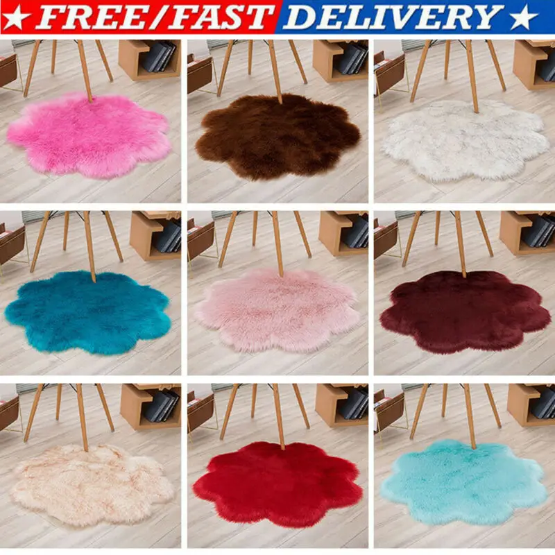 Круглый круглый нескользящий напольный маленький коврик для гостиной спальни