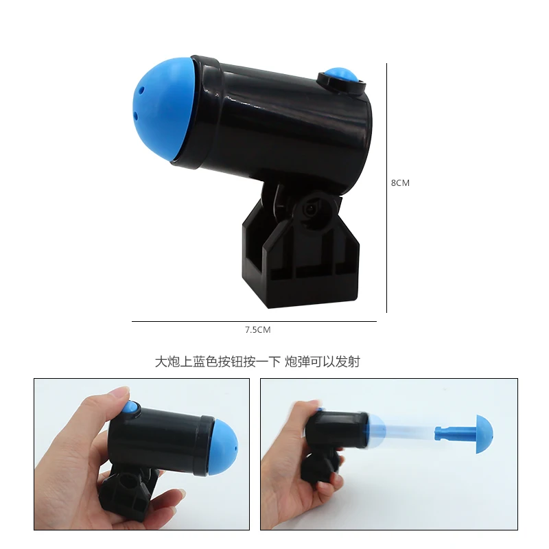 

Cannonball War Horse Castle Fence Ladder Cannon Deapon Accessories Big Size Building Blocks DIY Robber Pirate House Bricks Toys