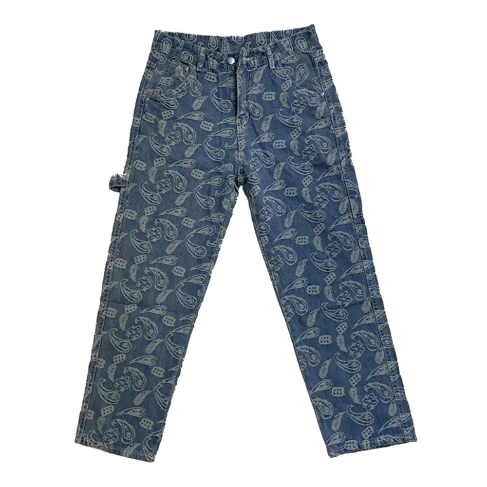 

ZOTTSOZ Korean Casual Harajuku Bandana Jeans Women High Waist Loose Straight Denim Pants Fashion Vintage Streetwear Trousers