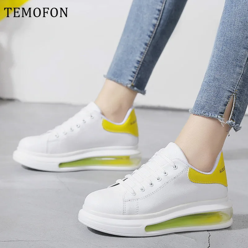 Женские массивные кроссовки TEMOFON модные на платформе толстая подошва