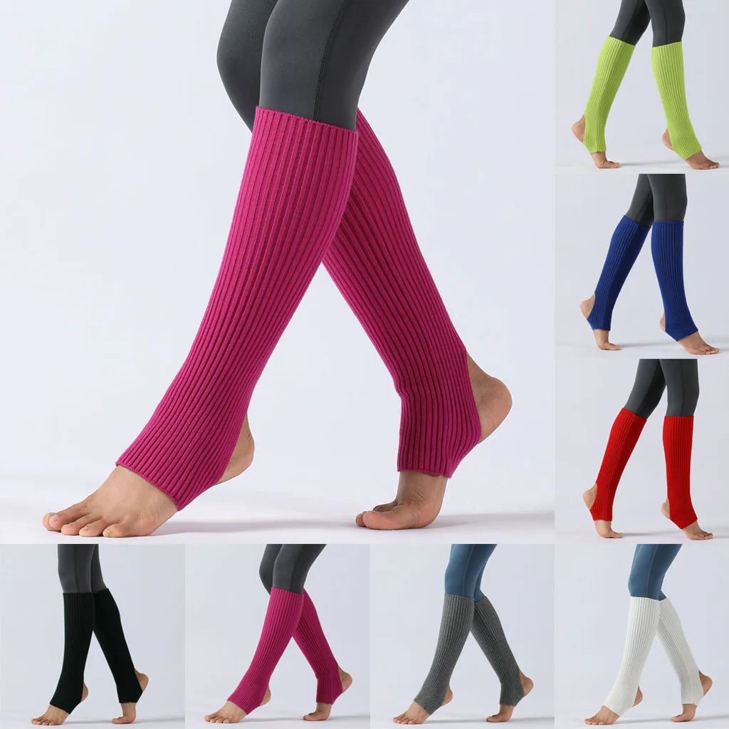 Женские чулки для йоги SAGACE вязаные гетры фитнеса балета занятий спортом | Спорт и