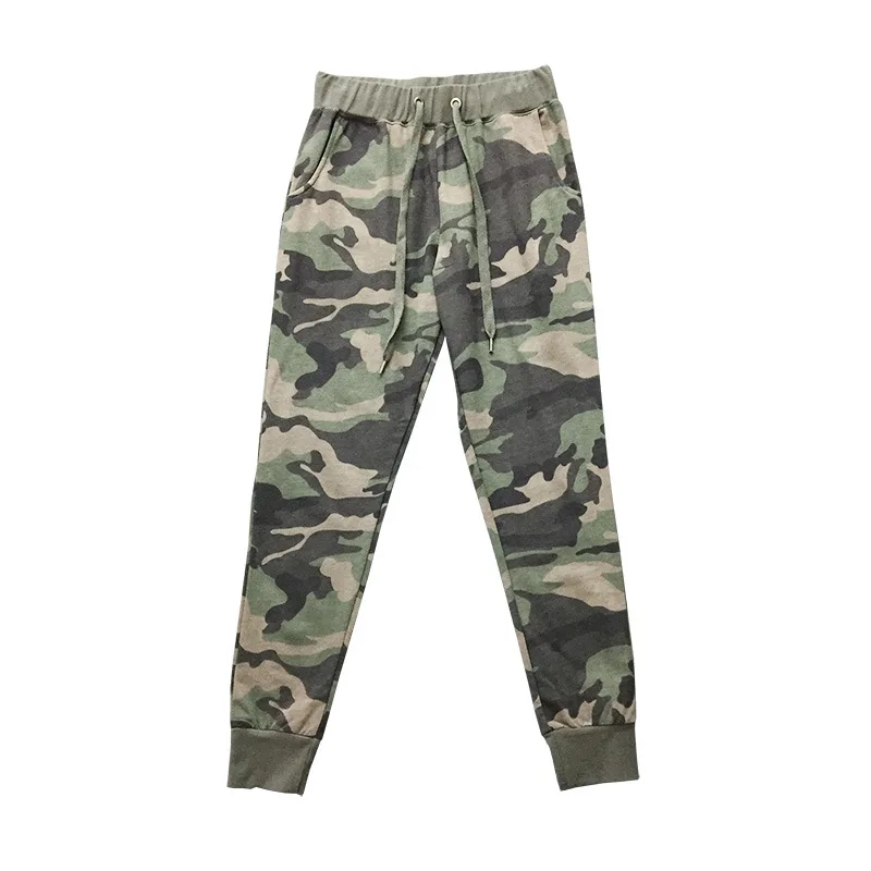 

New Design Camouflage Streetwear Broken Sweatpants Slim Fit Mens Camo Joggers Pants Woman Pants Breathable HighWaist Harem Pants