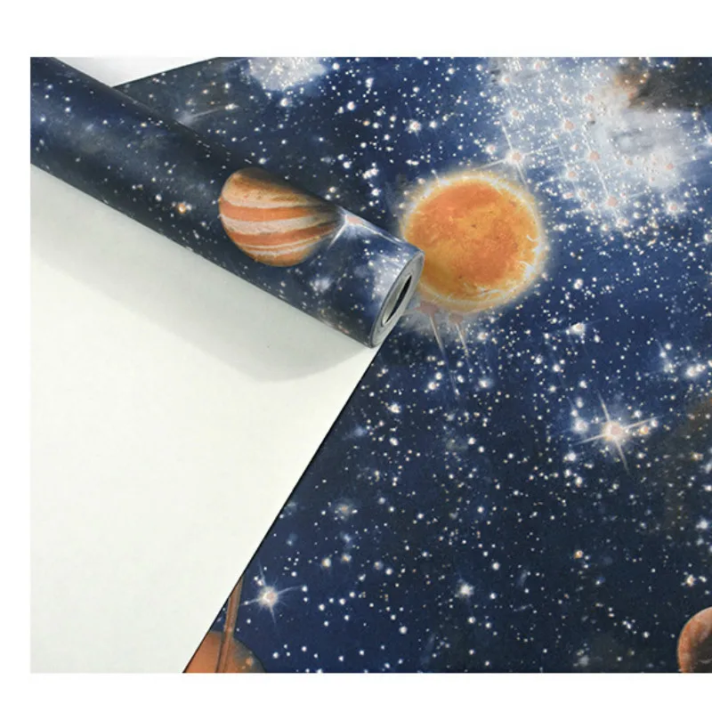 Виниловые обои Звездная Туманность ночное небо настенная живопись потолок оспа
