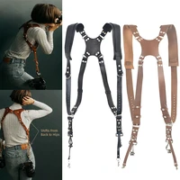 camera strap accessories shoulder leather harness for dslr slr cameras outdoor new arrival
