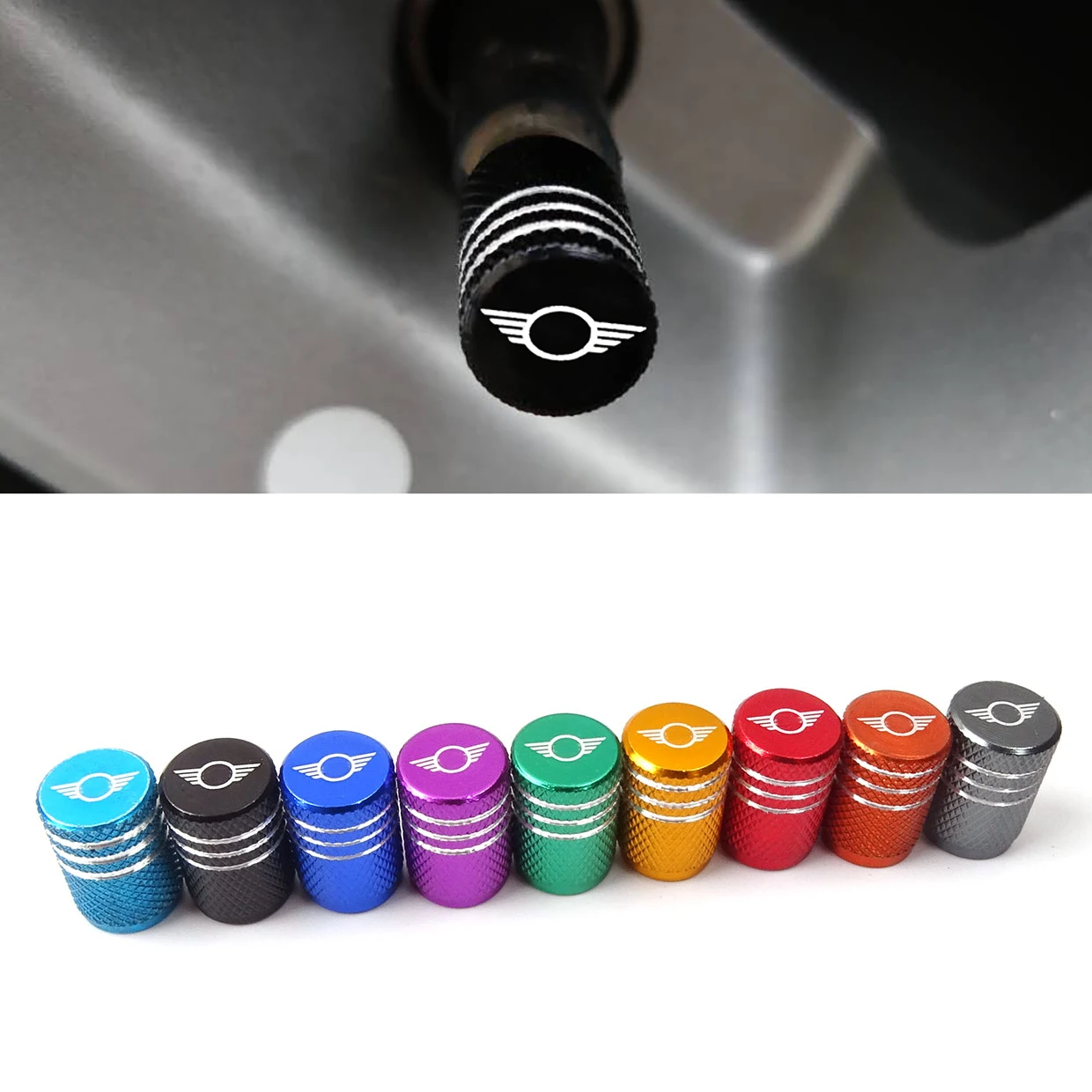 Автомобильные аксессуары стильные автомобильные шины колпачок клапана