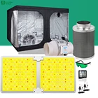 Тент BEYLSION для выращивания растений, полный комплект, LED лампа для гидропонных систем для выращивания растений