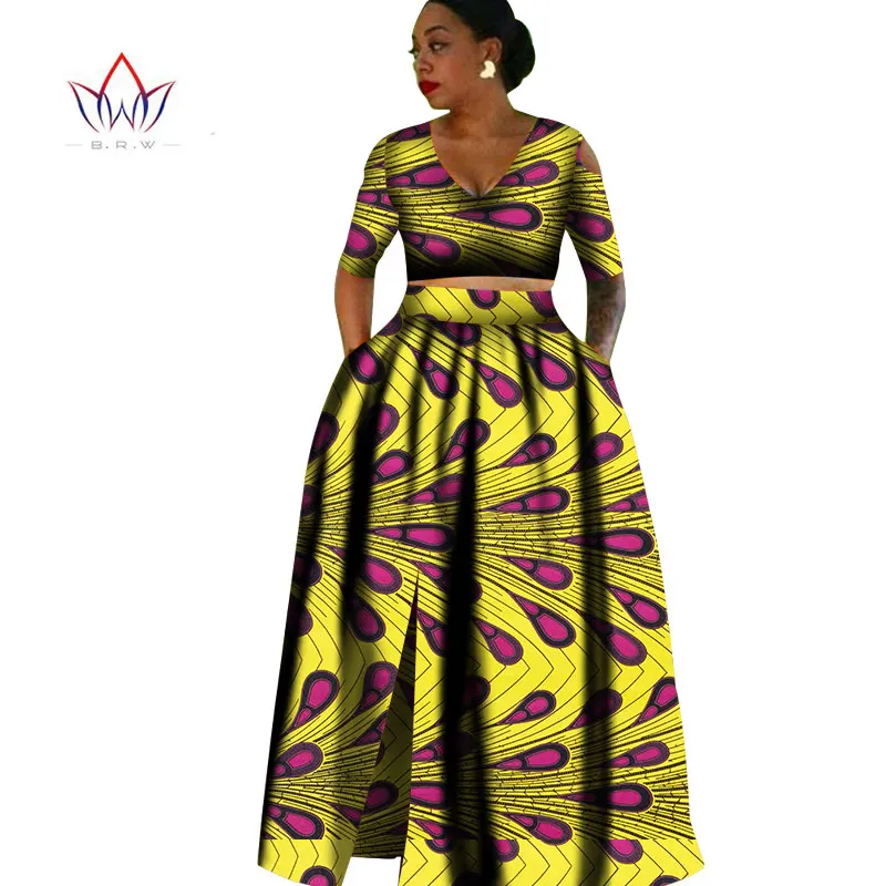 

African Dresses For Women 2020 New African Africa Clothing Fashion Designs Dashiki African Wax Prints For Women Clothing WY861