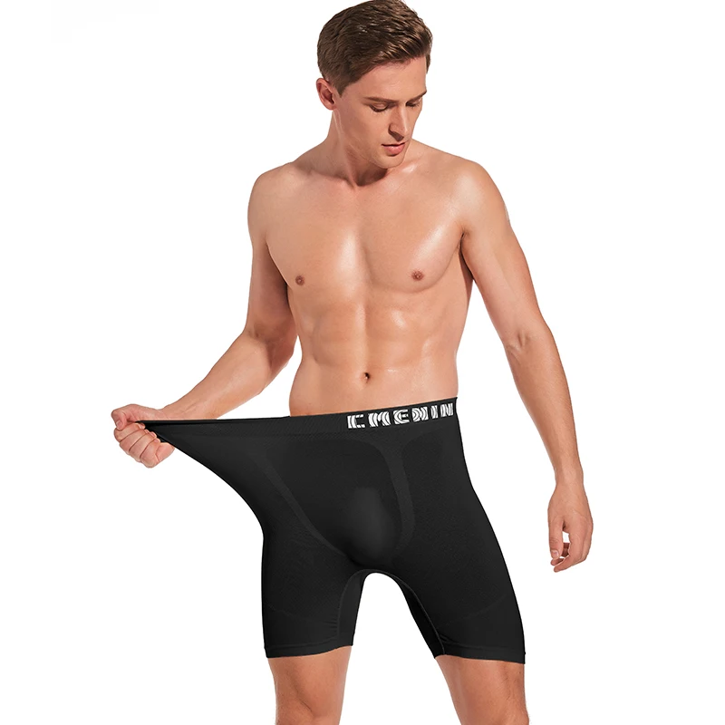 

2021 New Seamless Boxer Man's Underwear men Quick Dry Men's Underpants Boxershorts Men Panties Transparent CM101