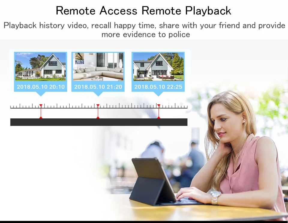4CH Беспроводная система камер домашней безопасности уличная ip-камера Wifi DVR комплект камер видеонаблюдения Система 1080P видеонаблюдение защита от атмосферных воздействий