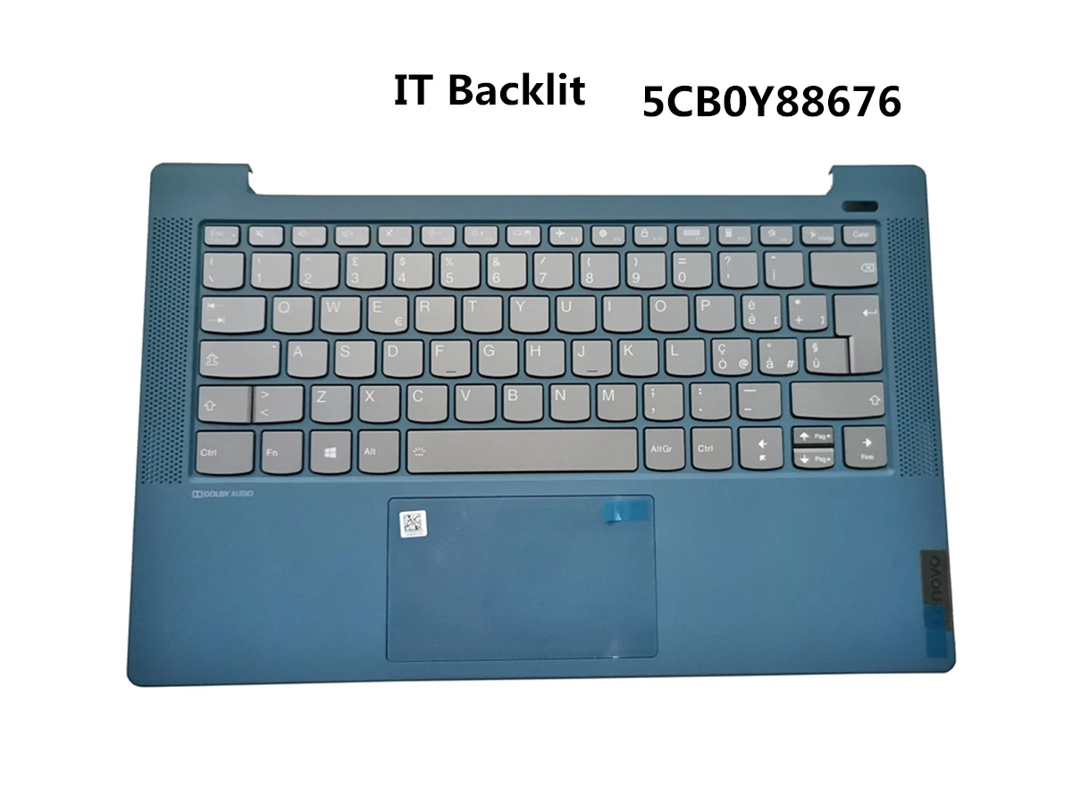 Новый оригинальный ноутбук US/UK/LA/GR/CS/BE/SF/IT с синей подсветкой корпус