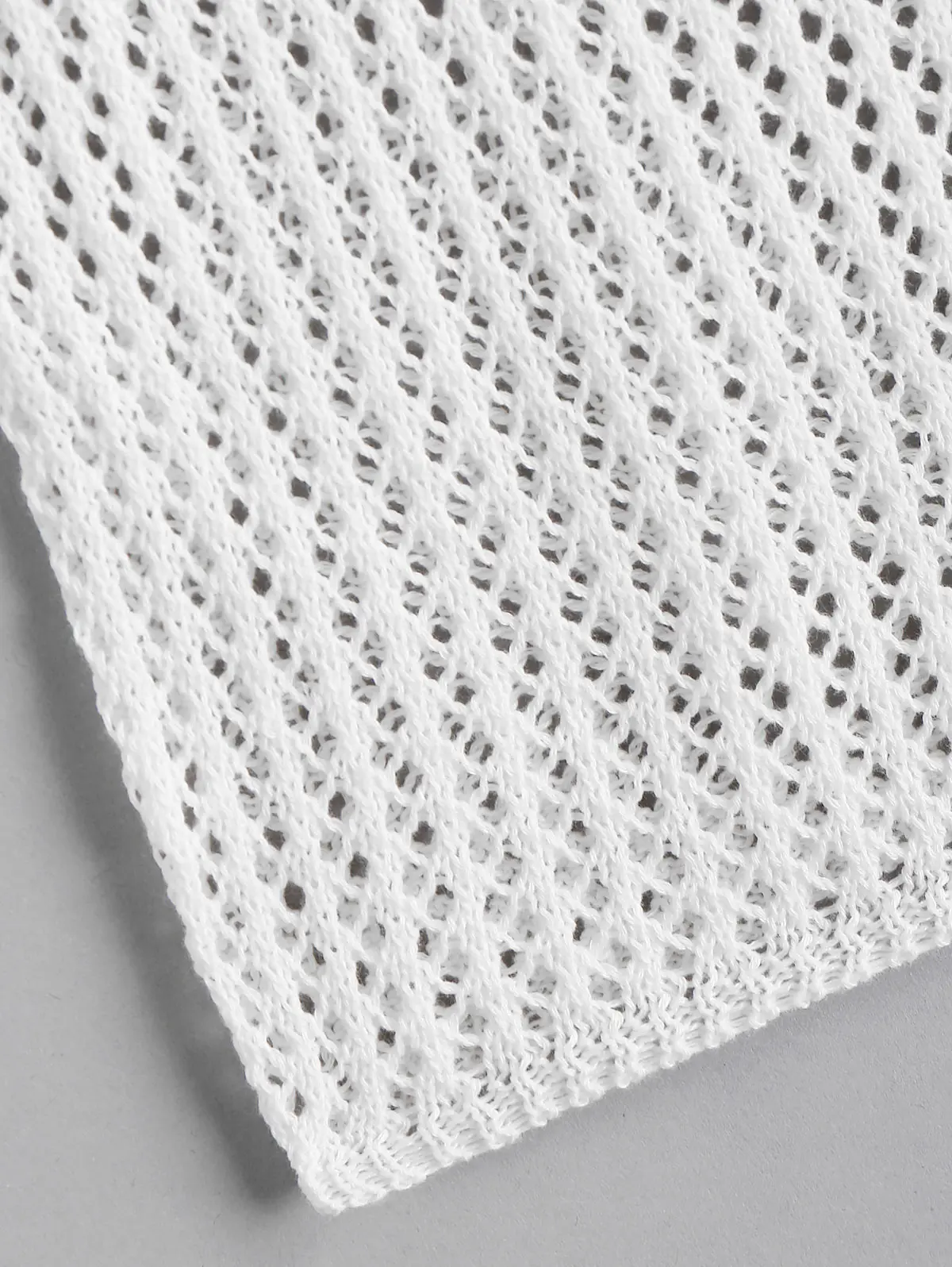 ZAFUL вязаные крючком пляжные штаны с завязками женские одноцветные сексуальные