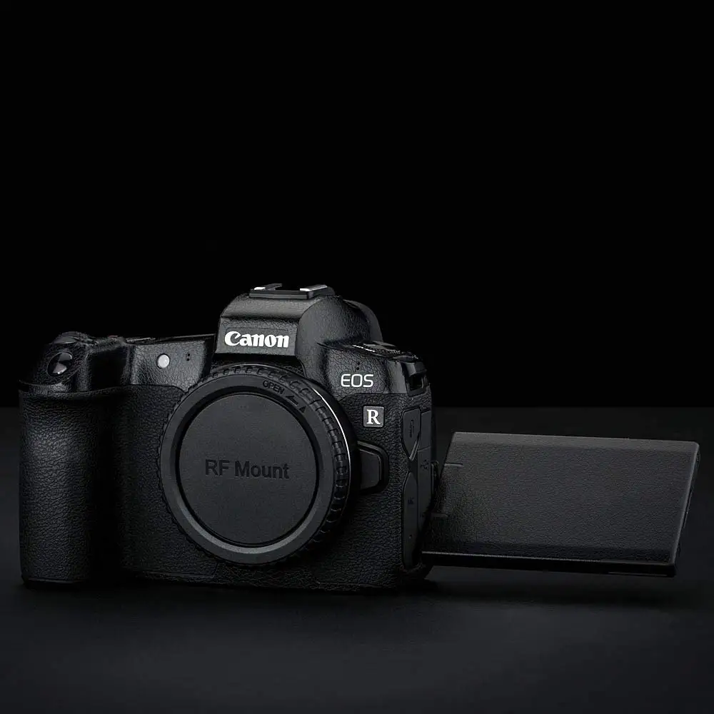 Кожаная текстура Защитная пленка для корпуса камеры Canon EOS R6 R5 RP R 200D 250D SL3 SL2 M6 Mark