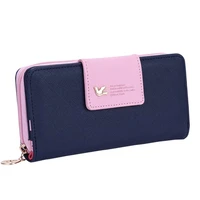 brand ladies purses leather wallet women long coin purse women wallets card holder wallet colorful clutch female bags 2021