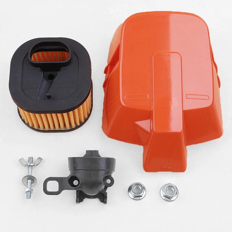 Топ воздушный фильтр крышка комплект ручка и винт бензопилы части для Husqvarna 362 371