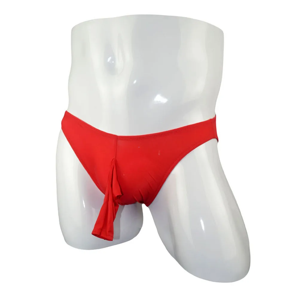 Мужские прозрачные трусы брифы из вискозы с заниженной талией|mens sexy briefs|brief menmen
