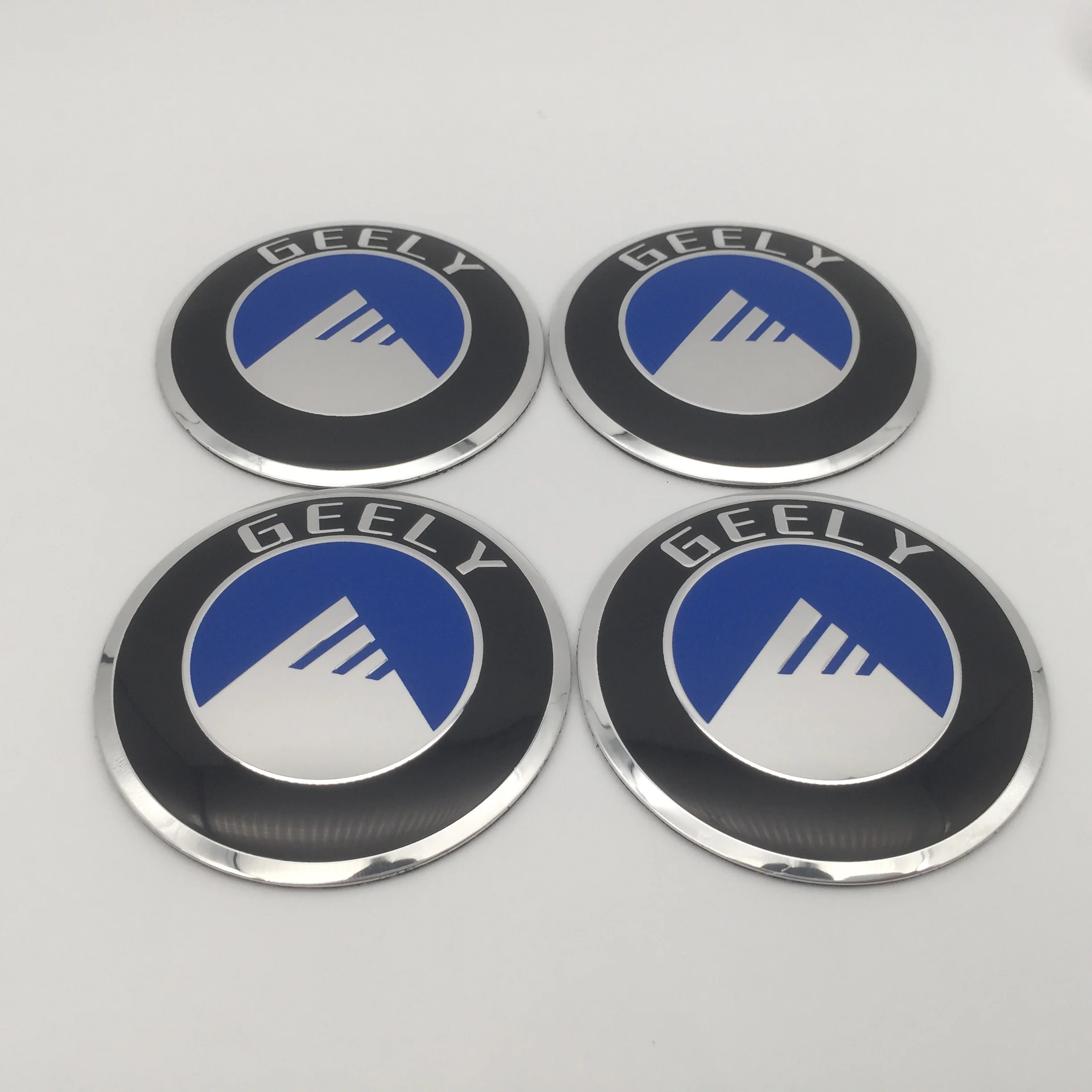 4 шт. 56 мм GEELY колпачок центральной крышки колеса автомобиля значок со смолой
