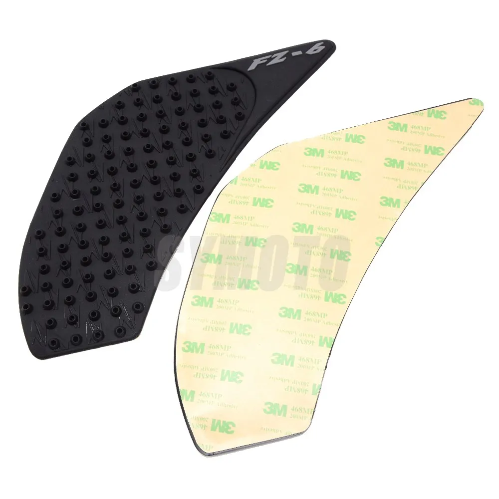 Motorcycle Anti slip Tank Pad 3M Side Gas Knee Grip Traction Pads Protector Stickers For Yamaha FZ6 FZ-6 FZ 6 fz6 2006-2010 | Автомобили и
