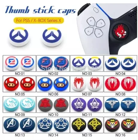 

50PCS New Left Right Joycon Cap Cover For PS5 PS4 For NS Switch Pro Xbox one Joycon Grip Cap