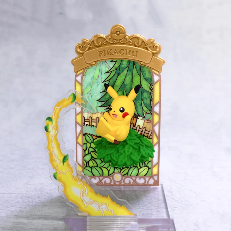 

TAKARA TOMY Pokemom Anime Figures Gashapon Pikachu Lugia Gardevoir Ho-Oh Mew Umbreon Action Figure Blind Box Toys Kids Gifts