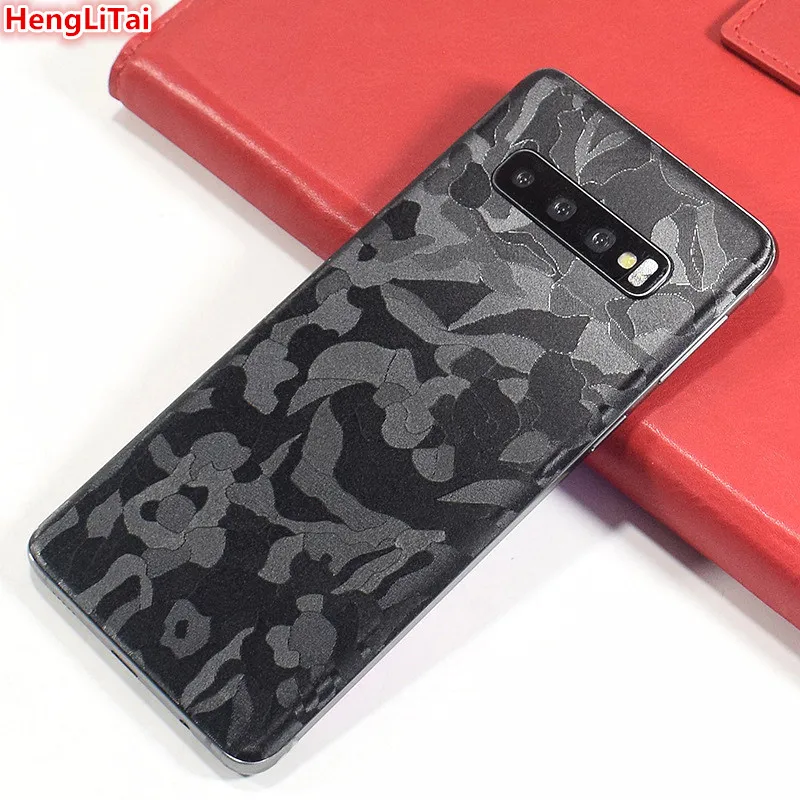 Черная камуфляжная пленка для Samsung Galaxy S8/S8 Plus/S9/S9 Plus/S10/S10 Plus/S10E защитная наклейка |
