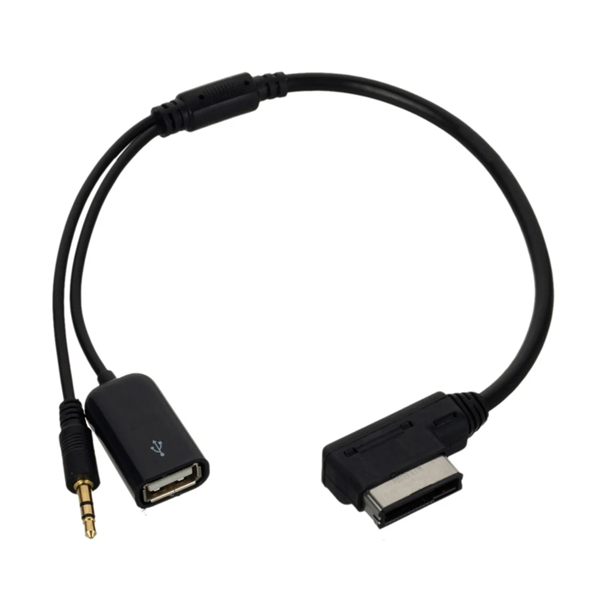 Стерео 3 5 мм аудио и флеш-накопитель USB с гнездовым адаптером Aux кабель для