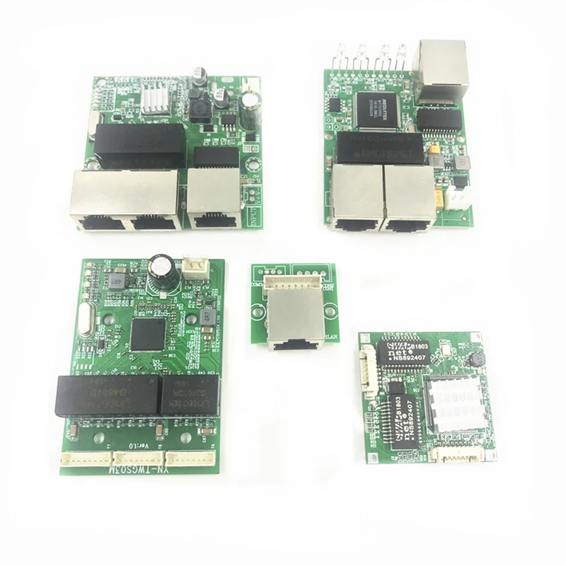 Гигабитный модуль переключателя широко используется в светодиодный 3/4 порта