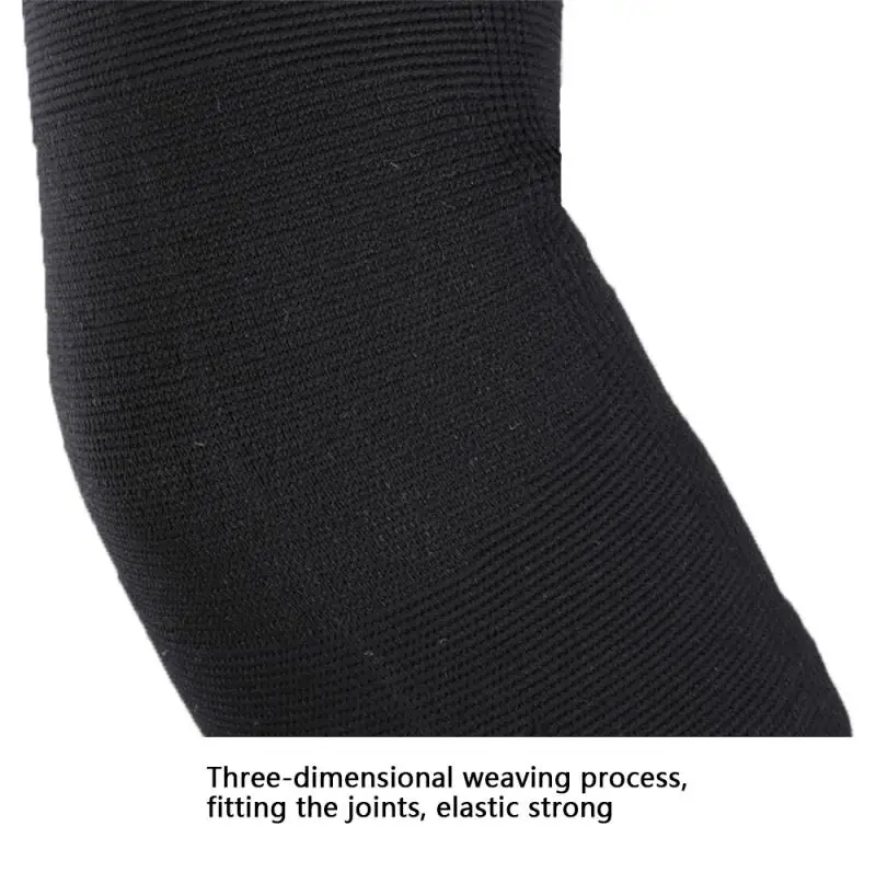 

Ourpgone Black Elastic Lengthen Arm Sleeves Guard Sports Safety Elbow Pad Sports Safety