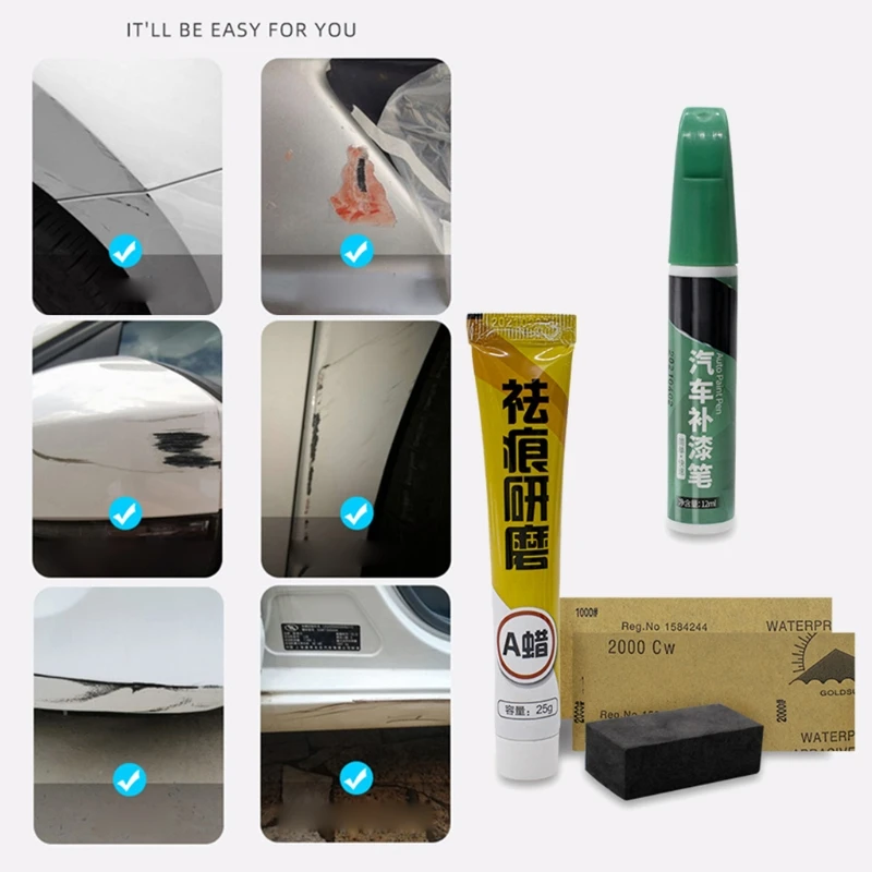 

A70F Household Cleaning Tool Car Body Cleaner Auto Painting Pen External Scratch Repair Cream Wax Polish Wax