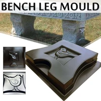 cement mold plastic molds garden outdoor chair furniture legs foot concrete chair seat bird pattern decorative plaster mold