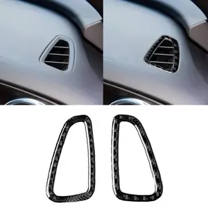 Image for 10pairs Carbon Fiber Dashboard Air Outlet Frame St 
