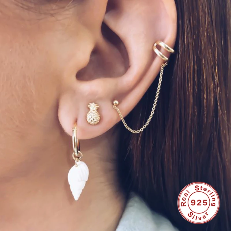 Серьги-клипсы женские из серебра 925 пробы с кисточками | Украшения и аксессуары