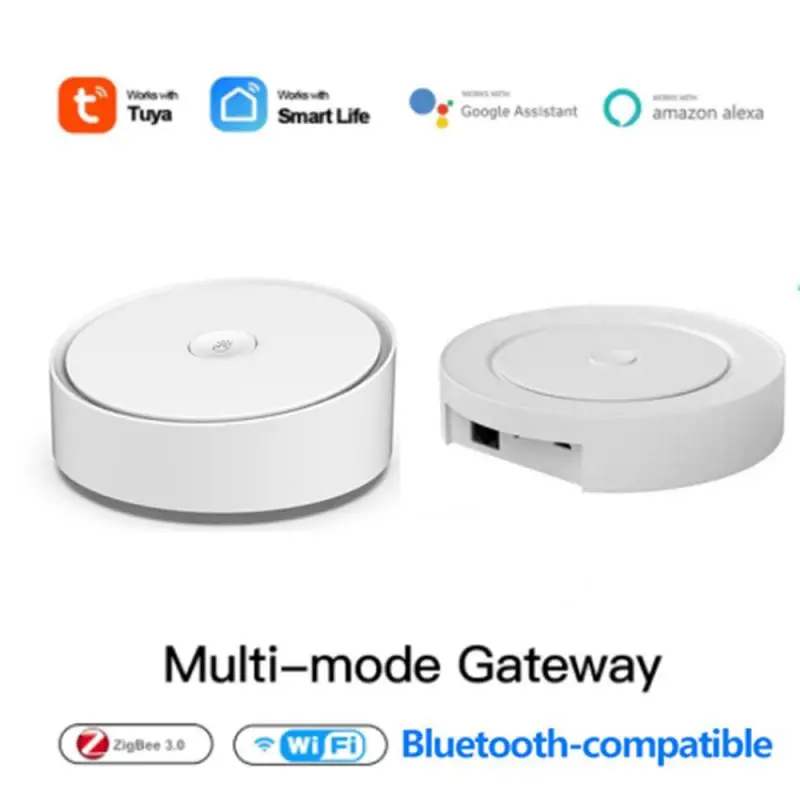 

Сетчатый шлюз Tuya ZigBee, Wi-Fi, Bluetooth совместимый, управление умным домом для Tuya Smart Life, Alexa, Google Home