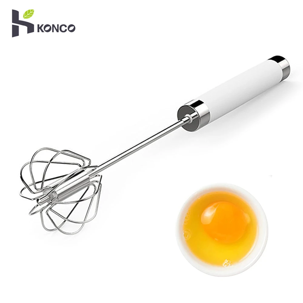 

Венчик для яиц, блендер для яиц из нержавеющей стали, миксер, полуавтоматический ручной поворотный взбиватель для яиц, взбиватель молока, ме...