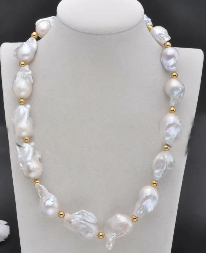 

Ожерелье-чокер женское из натурального белого жемчуга реборн Кеши, 20-28 мм