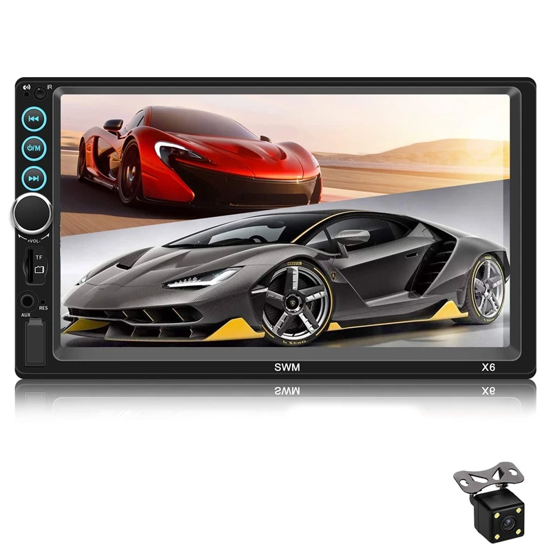 Двойной Din автомобильный стерео обновления 7 дюймов Пресс Экран автомобиль радио