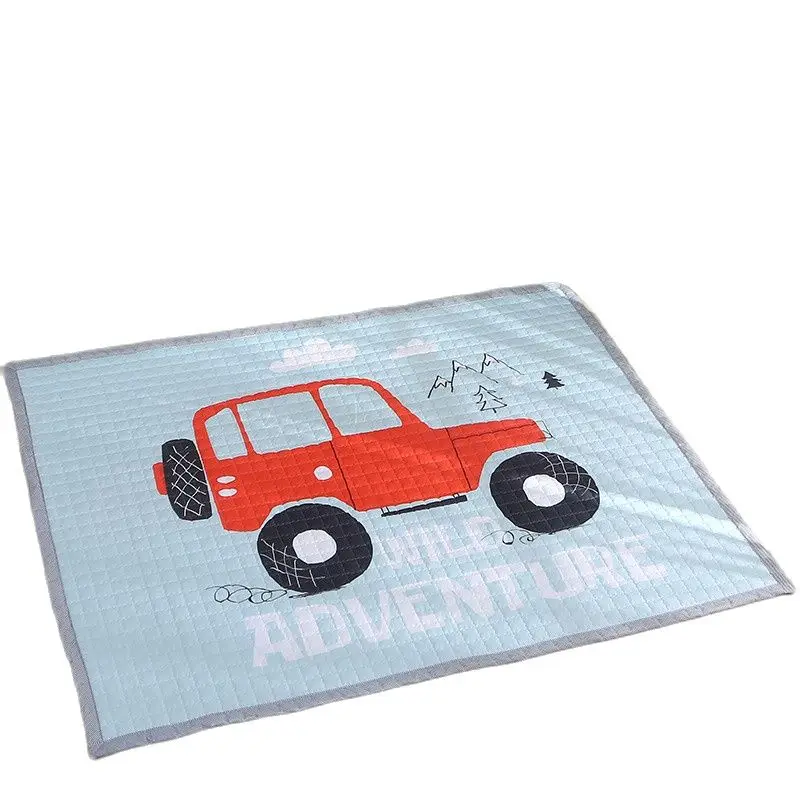 Мультяшный игровой коврик 150*200 см большой нескользящий для детской комнаты