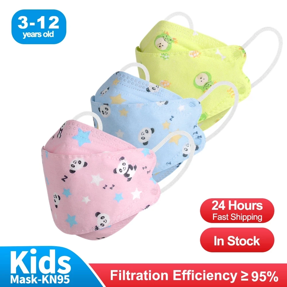 

Fish Mask Kids KN95 ffp2 Mascarillas ffp2Reutilizable Mascarilla fp2 Mask For Girls Boys Respirator Protective fpp2 fish masque