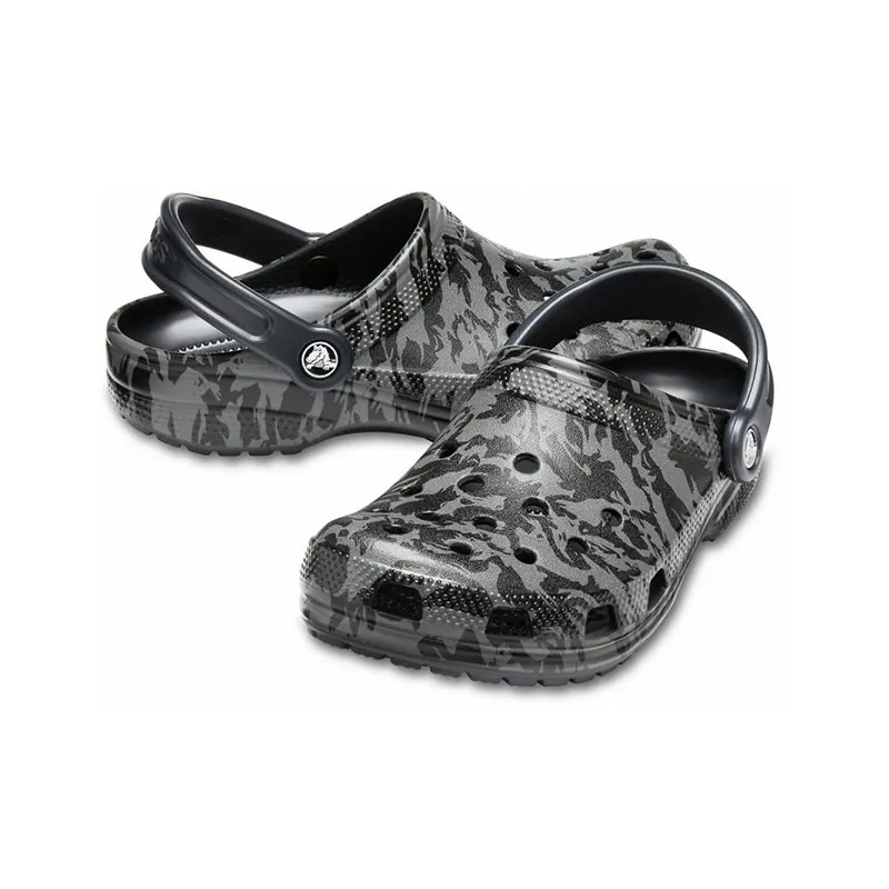 CROCS Classic Printed Camo Clog UNISEX|Пляжные и уличные сандалии| |