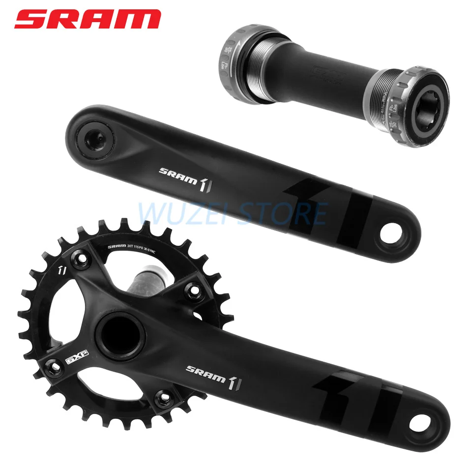SRAM FC X1 1000 жира GXP 94BCD mtb горный велосипедный шатун со звездочкой 11 Скорость 30T 170/175 мм снегоход sprocketwheel оси велосипеда части