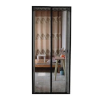 custom size magnetic door screen fly curtain mosquito nets close automatically