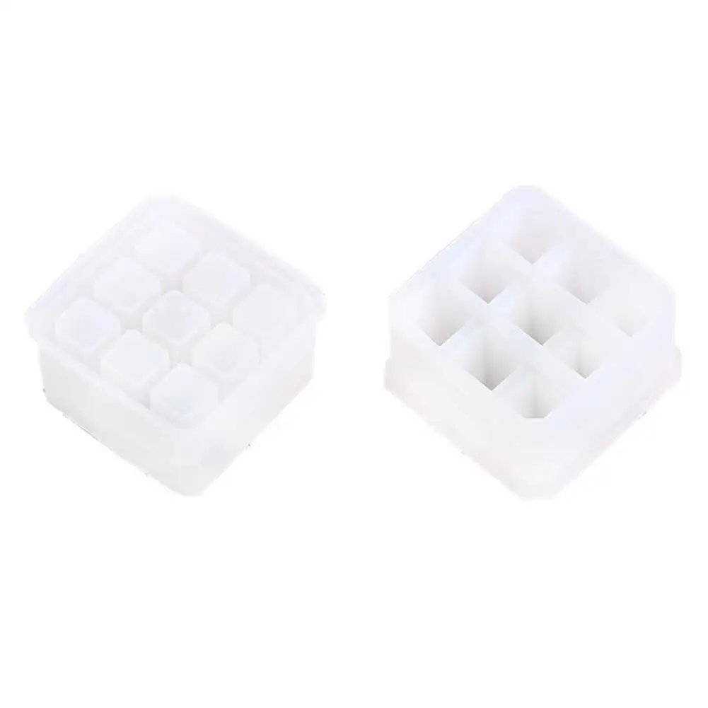 С украшением в виде кристаллов эпоксидной смолы формы DIY корзины ручной работы