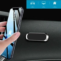 strong magnet adsorption stable mobile phone holder car phone holder washable strong magnetic mini strip compact small size